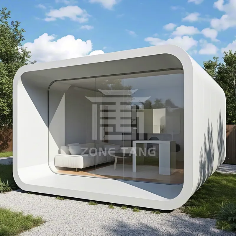Ecological Prefab Option Apple Capsule Modular House Design