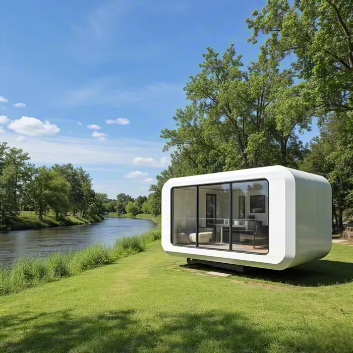 apple capsule house
