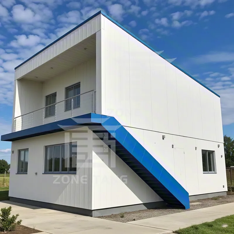 Ecological Prefeb T house Manufacturer Safe Insulation