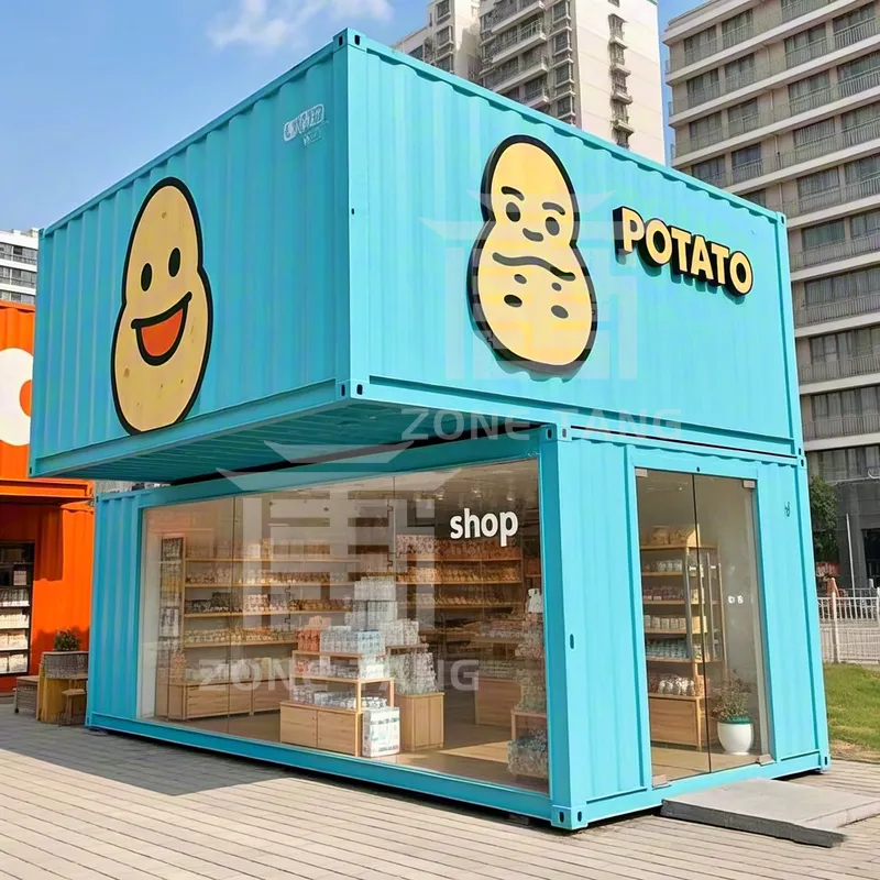 Innovative Design Creative Container House Modular Pop-Up Store