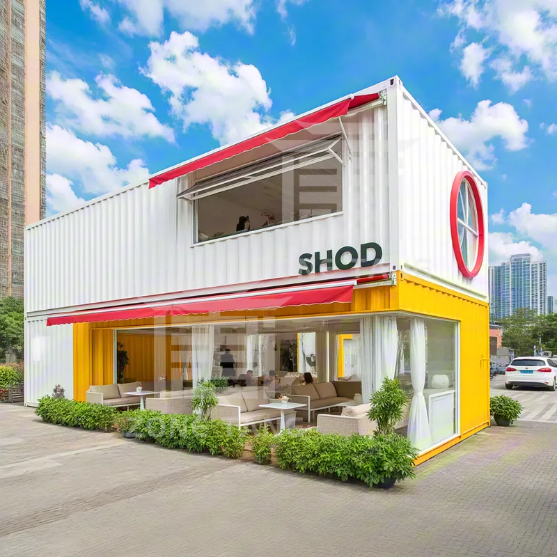 Economic Prefab Creative Container Cabin Eco-Friendly Mobile Unit