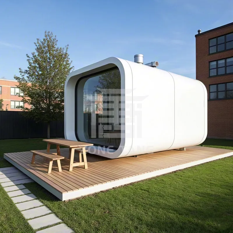 Luxury Prefab Apple Capsule Home End Insulated Design