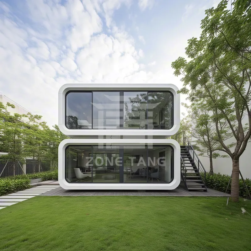 Rapid Assembly Apple Capsule Home Installation Solution