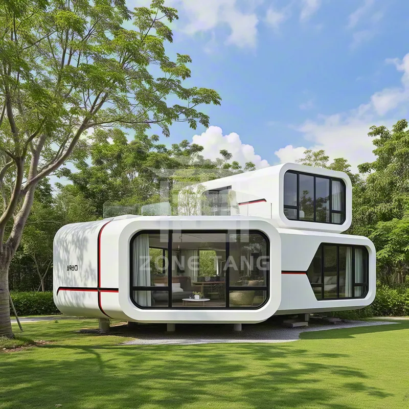 Modular Urban Apple Capsule House Tiny Studio Solution