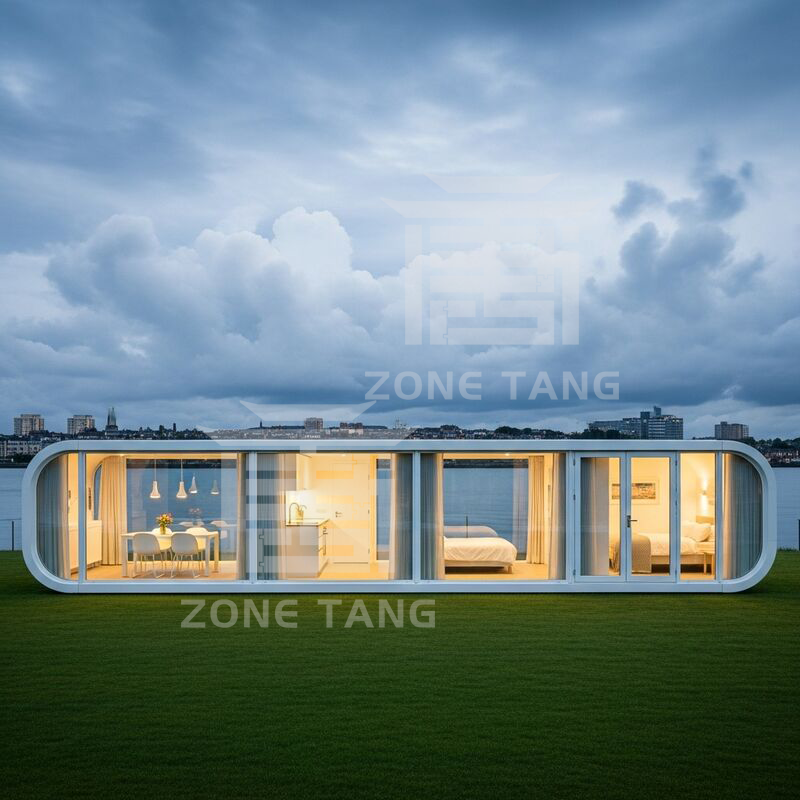 Green Living Apple Capsule House Sustainable Prefab