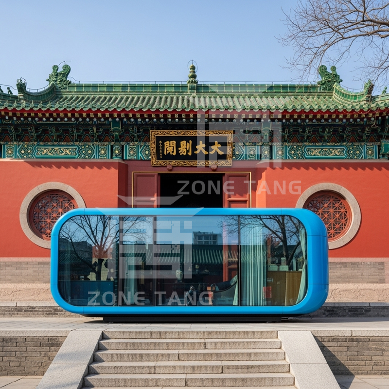 Capsule House Office Steel House Prefabricated Homes Offices