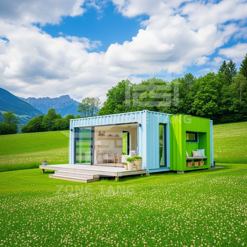 Container Home Luxury Compact Flat Pack House Eco-Friendly