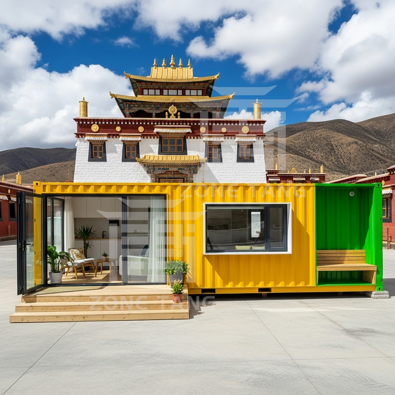 Customize Color Flat Pack House Pre Fabricated Homes Safe